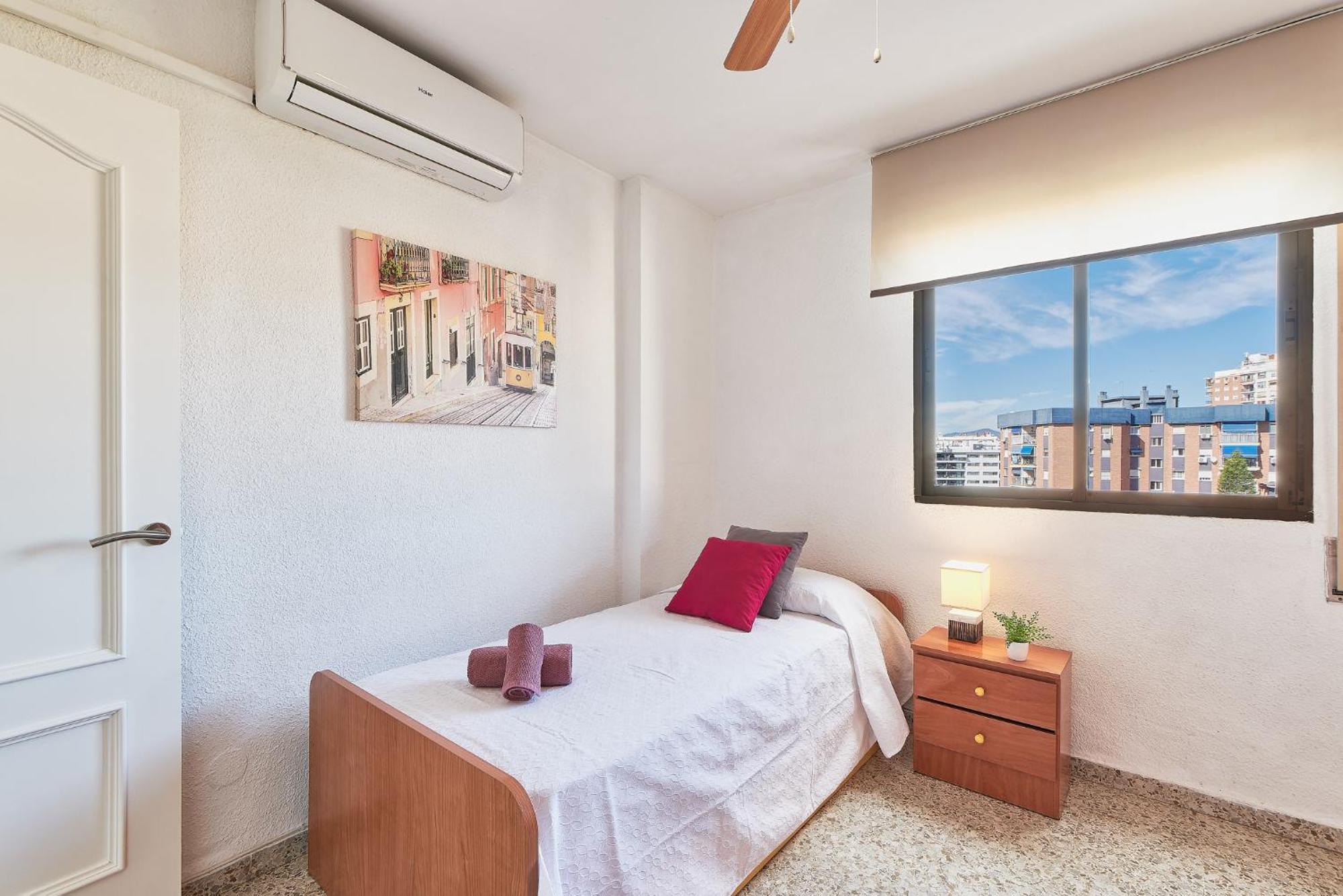 Luminoso Apartamento/ 5 Minutos De La Playa 말라가 외부 사진